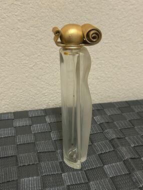 Givenchy Perfume Bottle 3.3 OZ Organza Parfum Glass Holder Made In France